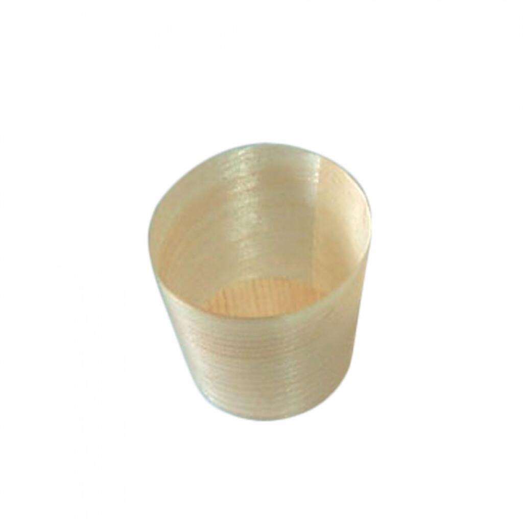 Фуршетная мини-чашка d 6*6 см, 50 шт, деревянный шпон, Garcia de PouИспания