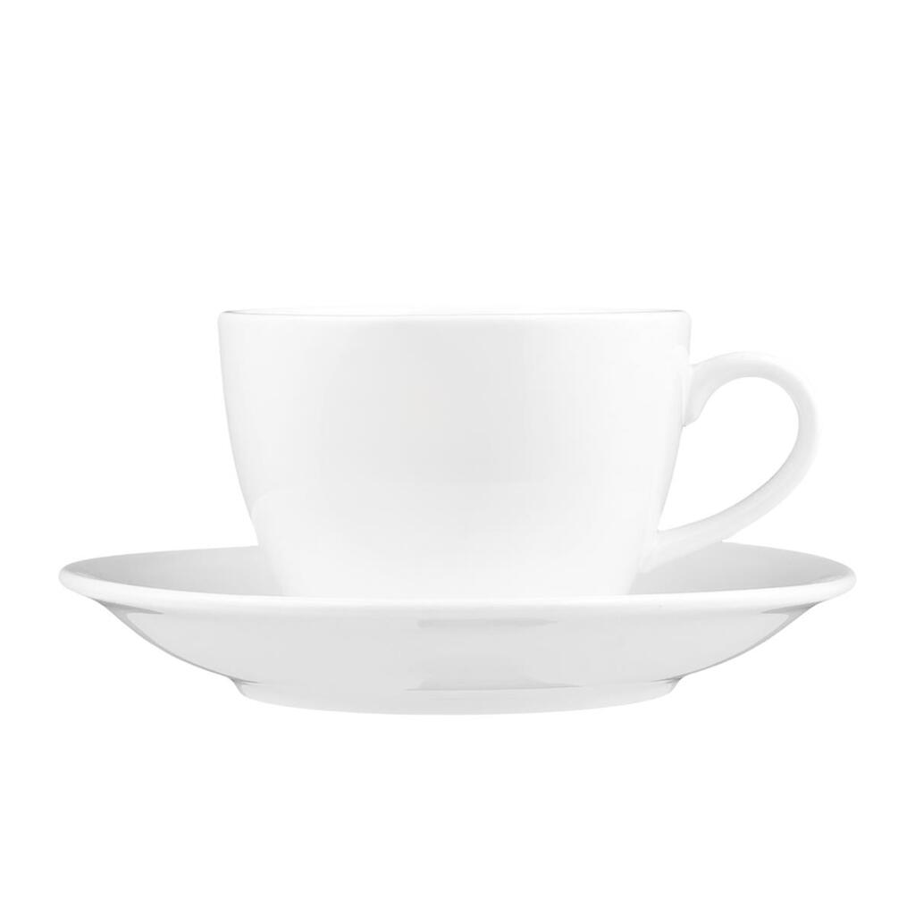 Чайная пара 200 мл белая фарфор P.L. Proff Cuisine [4]