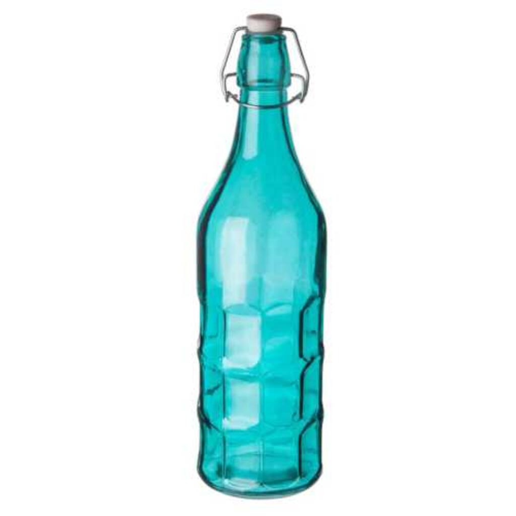 Бутылка 1 л с крышкой голубая P.L. Proff Cuisine