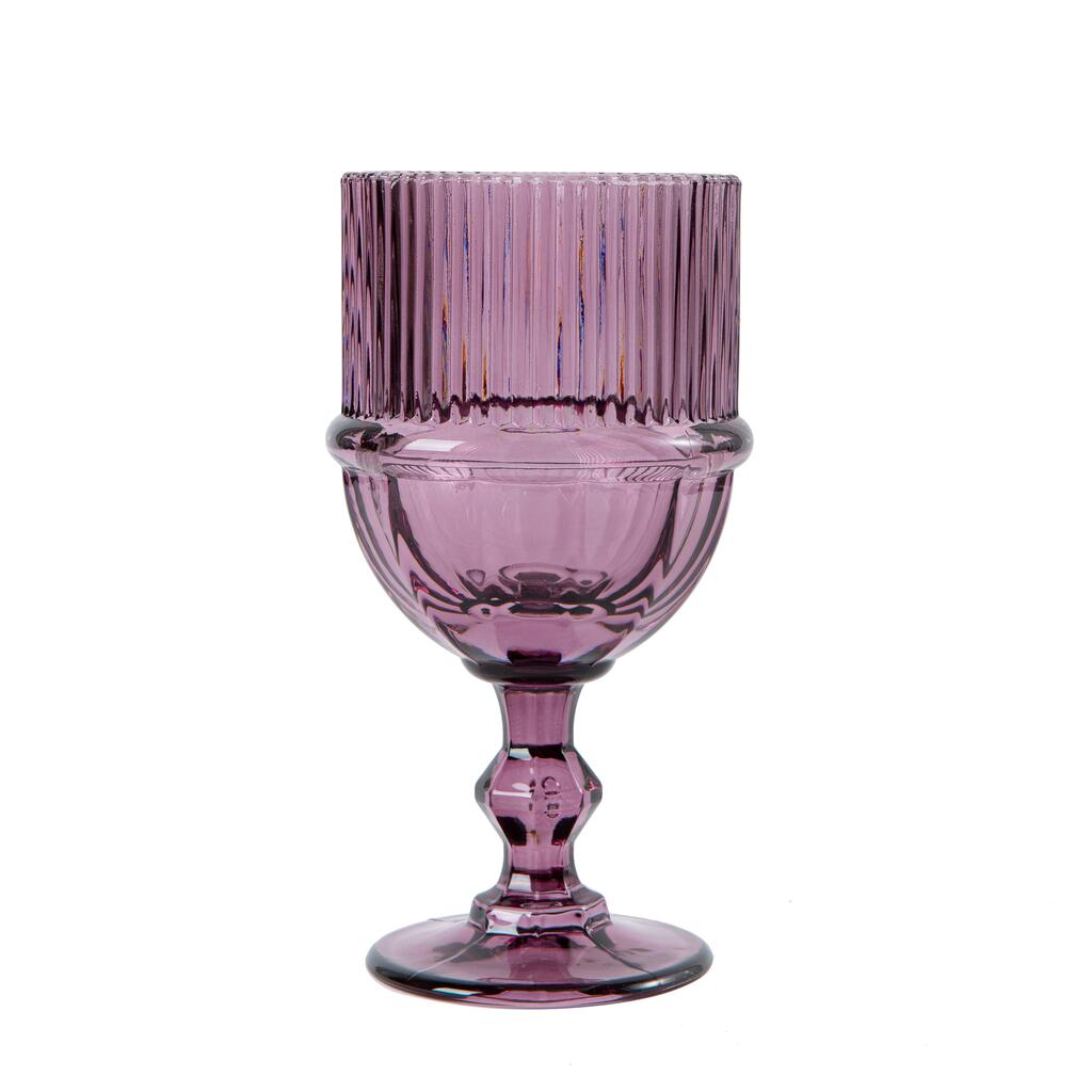 Бокал для вина 360 мл фиолетовый Purple Glass P.L. - BarWare [6]