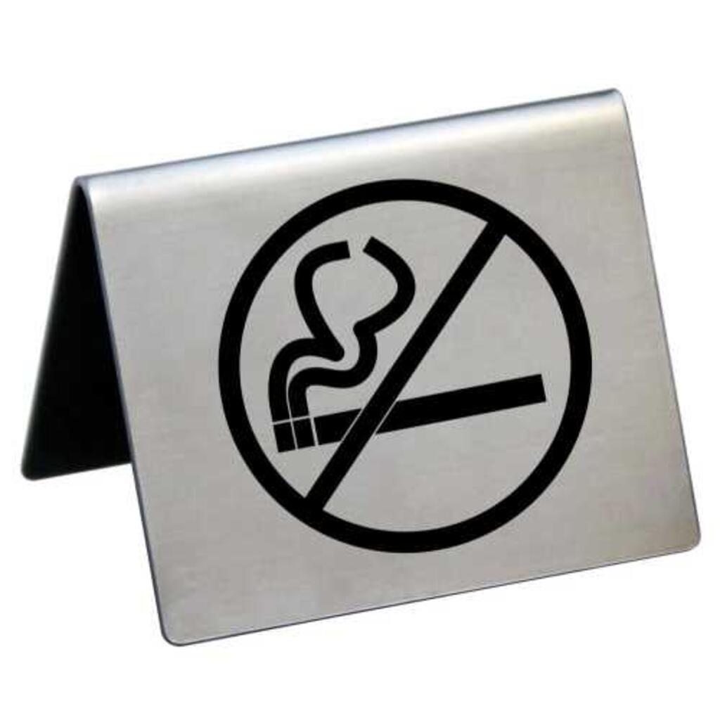 Табличка "Не курить" 5*4 см, сталь, P.L. Proff Cuisine