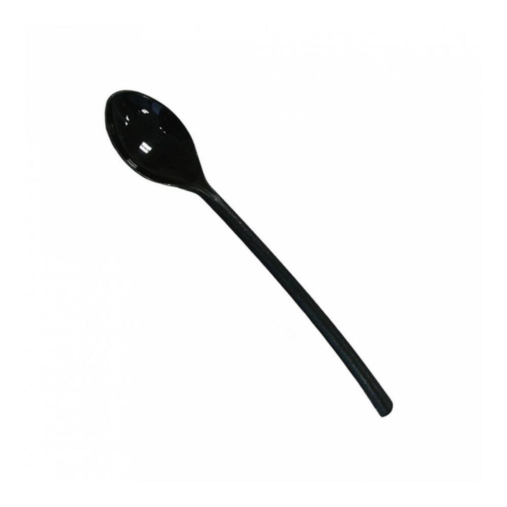 Фуршетная мини-ложка для закусок 10,5 см, черная, 200 шт, PS, Garcia de PouИспания