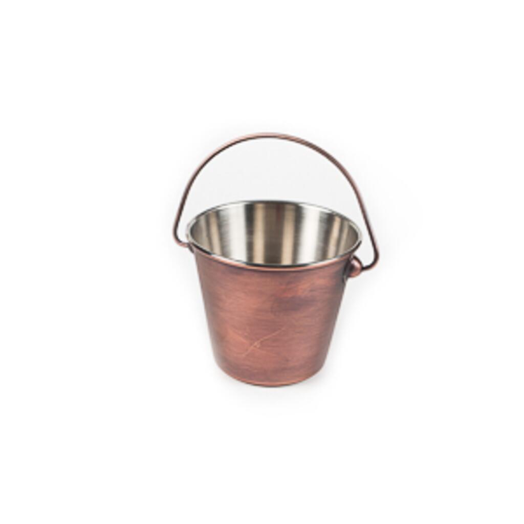 Емкость Ведро для подачи и сервировки d 10,5 см, нерж, Antique Copper  P.L. Proff Cuisine