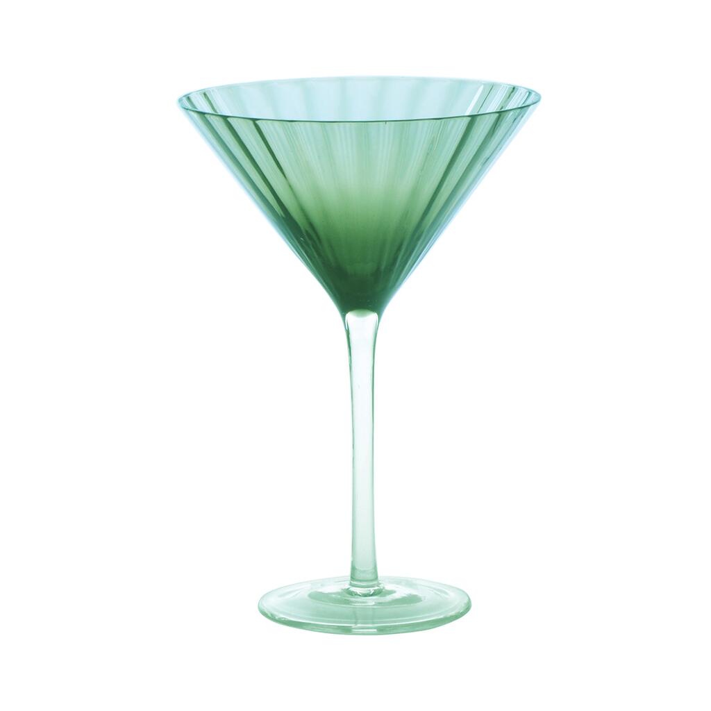 Рюмка коктейльная 450 мл Мартини зеленая Green Glass P.L. - BarWare [4]
