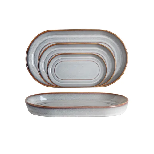 Блюдо овальное 24*13,8 см h2,8 см Evolution Mont Blanc P.L. Proff Cuisine [4]