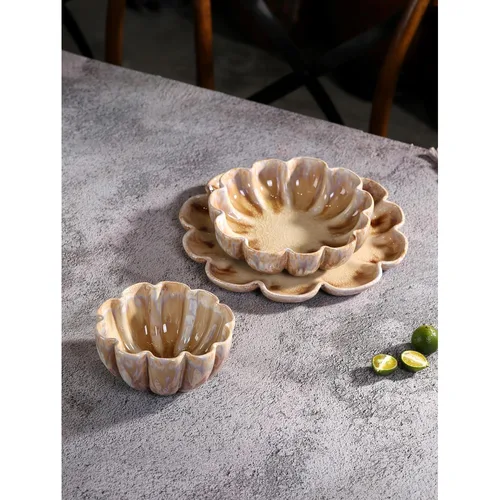 Тарелка d 26 см h2 см Pearl Shell Frutti di Mare P.L. [4]