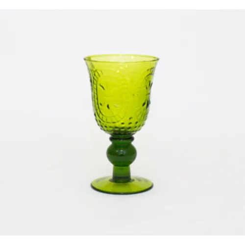 Бокал для вина 350 мл набор 6 шт. зеленый d 10 см h17,5 см Green Glass P.L. Proff Cuisine [1]