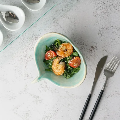 Салатник  125 мл 13*12,9 см h9 см емкость для закусок Sea Blue Shell Frutti di Mare P.L. [1]