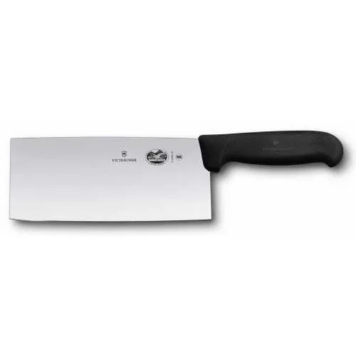 Топорик Fibrox нож слайсер для разделки 18 см, пластиковая ручка Victorinox