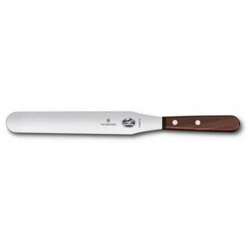 Лопатка кондитерская 25,3*3,6 см прямая нерж. с дерев. ручкой l 37,7 см Victorinox