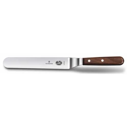 Лопатка кондитерская 20 см изогнутая нерж. с дерев. ручкой Victorinox