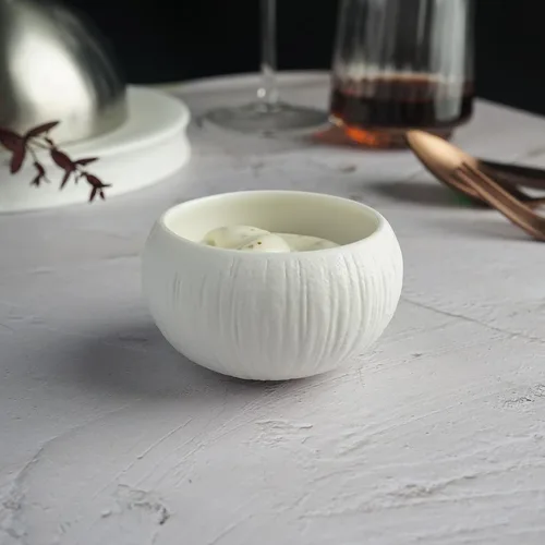 Соусник 100 мл d 7 см h4 см круглый фарфор White Moon P.L. Proff Cuisine [12]