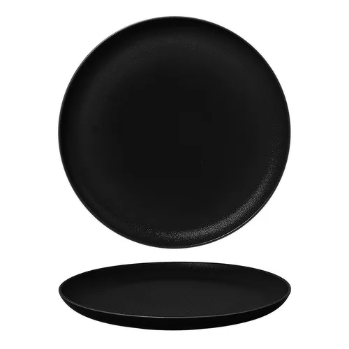 Тарелка d 25,5 см h2,5 см Black Sand Noble [6]