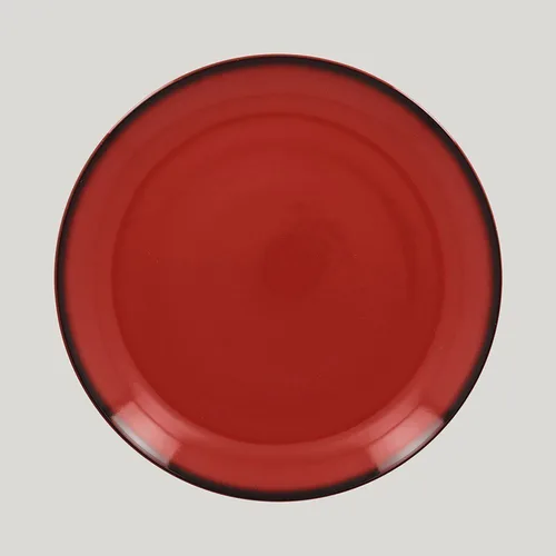 Тарелка круглая RAK Porcelain LEA Red 27 см (красный цвет)