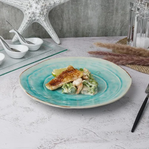 Тарелка d 26,5 см h3 см Sea Blue Frutti di Mare P.L. [1]