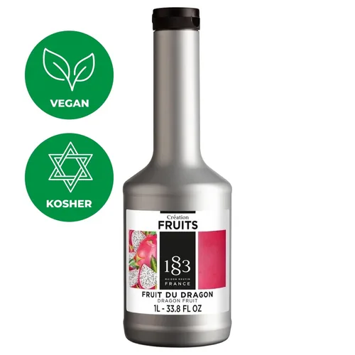 Пюре основа для напитков Драконий фрукт (Dragon fruit) 1л 1883 Maison Routin