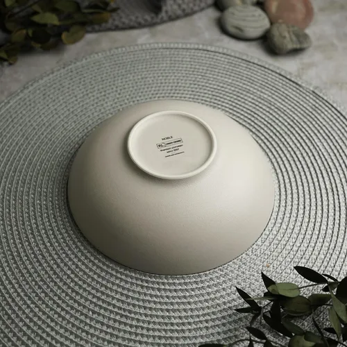 Салатник 500 мл d 17 см h5 см Light Grey Noble [6]