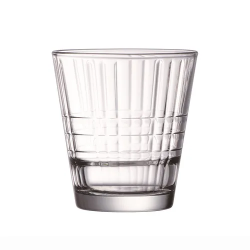 Стакан Олд Фэшн 250 мл "Стэк ап кросс Optical" Tempered Glass d 8,5 см h8,5 см Arcoroc [6]