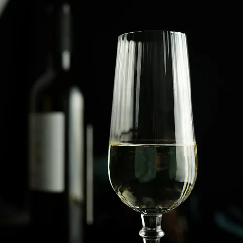 Бокал-флюте для шампанского 290 мл "Optical-2" d 5 см h23 см P.L. - BarWare [6]