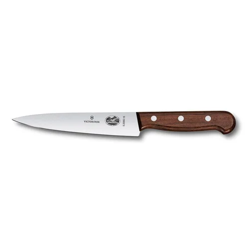 Нож поварской 15 см ручка розовое дерево Victorinox Rosewood 