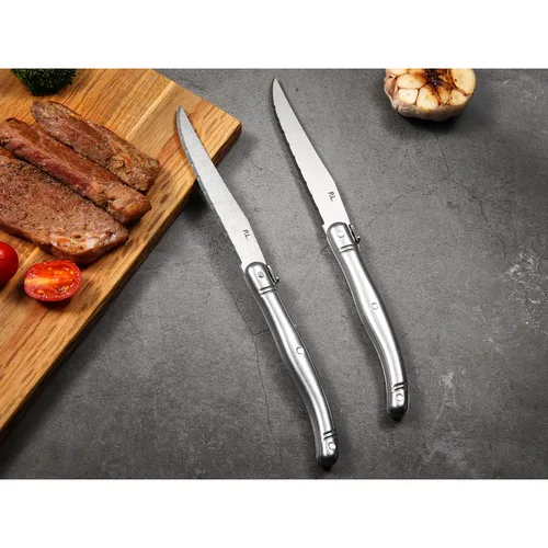 Нож для стейка 23,4 см "Garwin Paris" Vintage Steel Silver P.L. Proff Cuisine