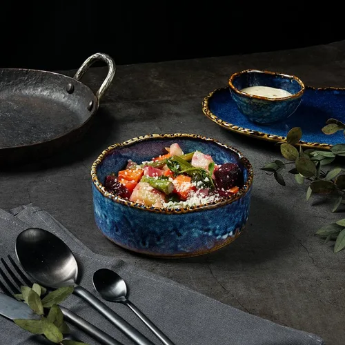 Салатник  450 мл d 13,5 см h5,2 см Aqua Blue P.L. Proff Cuisine [6]