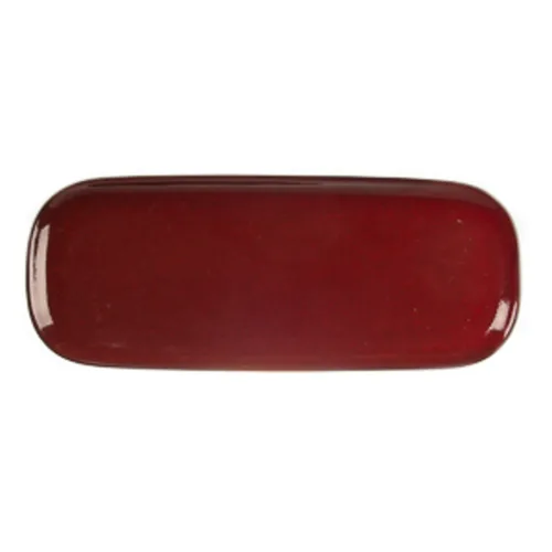 Блюдо овальное 36*14 см h2 см Evolution Dark Red P.L. Proff Cuisine [1]