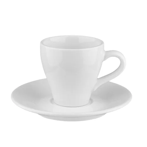 Кофейная пара 70 мл белая d 5,4 см h5,8 см фарфор P.L. Proff Cuisine [6]