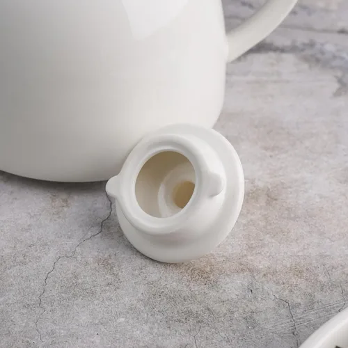 Чайник 1200 мл d 14 см h13,5 см белый фарфор P.L. Proff Cuisine [1]