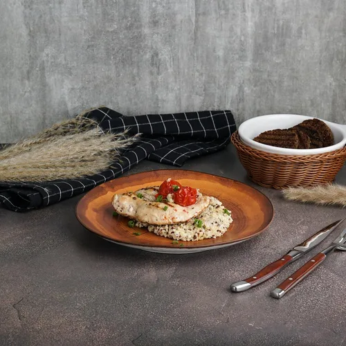 Тарелка 23 см h2,7 см Wood Fusion P.L. Proff Cuisine [4]
