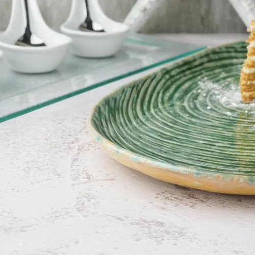 Блюдо овальное 33*17 см h2 см Green Frutti di Mare P.L. [1]