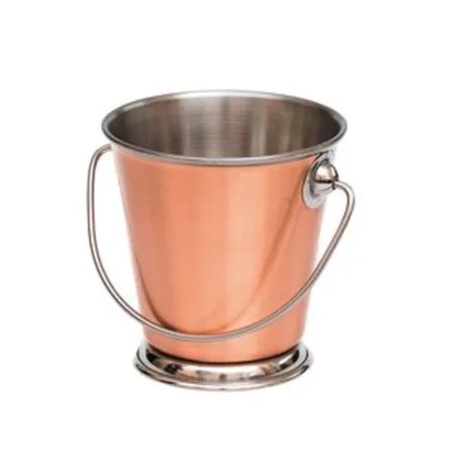 Емкость Ведро для подачи и сервировки 300 мл d 9 см h9,1 см Copper нерж. цвет медь P.L. 