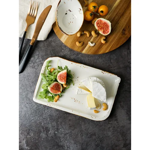 Блюдо прямоугольное 24*15 см Elegance By Bone Innovation [6]