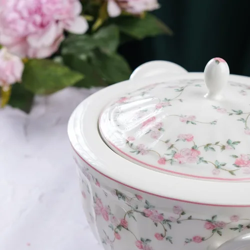 Супница 2,1 л d 21,4 см h19 см La Vie En Rose Noble [1]