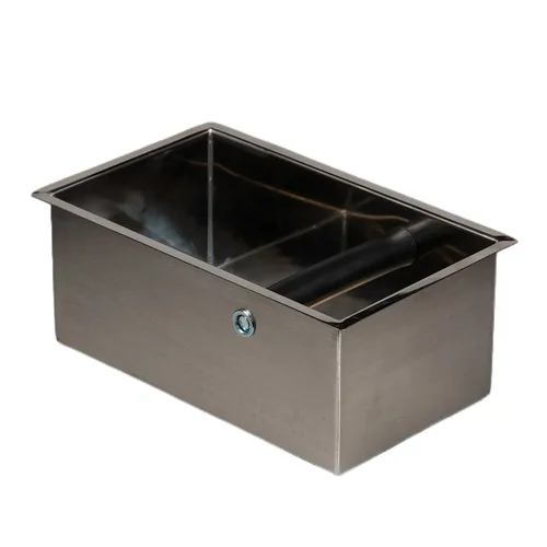 Нок-бокс для сброса кофейного жмыха 25,4*15,5*10,2 см нерж. P.L. Proff Cuisine
