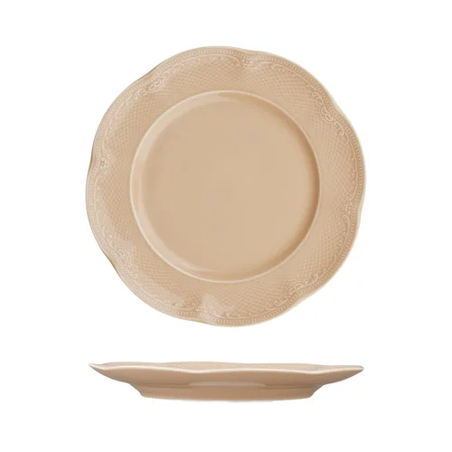 Тарелка d 18 см h2,3 см Aristocrat Peach Tea Noble [6]