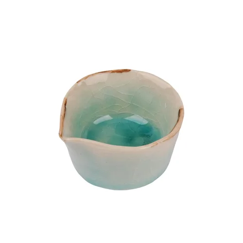 Соусник молочник  90 мл d 7,5/5,5 см h4 см круглый керамика Sea Blue Frutti di Mare P.L. [1]