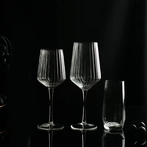 Бокал для вина 355 мл "Streak Optical" d 7,8/6,1 см h22 см P.L. - BarWare [6]