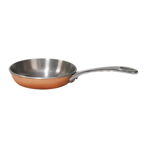 Сковорода для подачи 10 см h2 см круглая Copper нерж. цвет медь P.L. Proff Cuisine