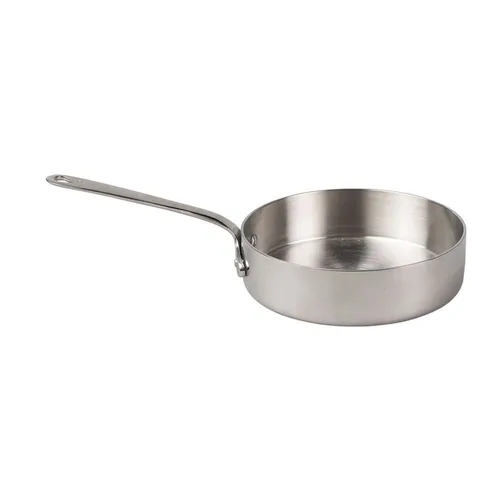 Соусник кокотница 300 мл d12 см h3,4 см круглый с ручкой нерж. P.L. Proff Cuisine