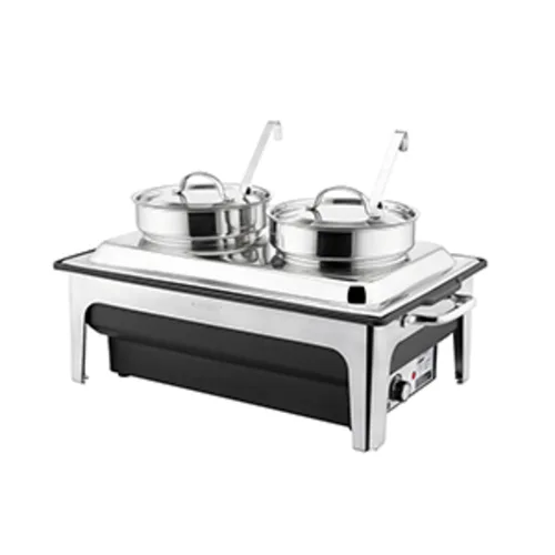 Мармит суповой 4 л 2 емкости, электрический 220V 760W, 64,5*35*31 см EcoCater SUNNEX