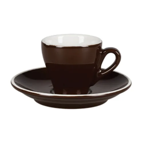 Кофейная пара  70 мл коричневая d 6,2 см h5,8 см Barista (Бариста) P.L. Proff Cuisine [6]