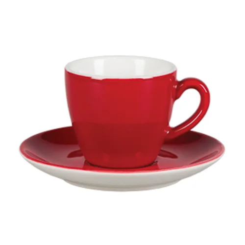 Кофейная пара  80 мл красная d 6,2 см h5,5 см Barista (Бариста) P.L. Proff Cuisine [6]