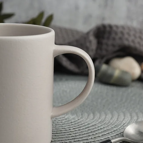 Кружка 250 мл d 7,1 см h8,9 см Light Grey Noble [6]
