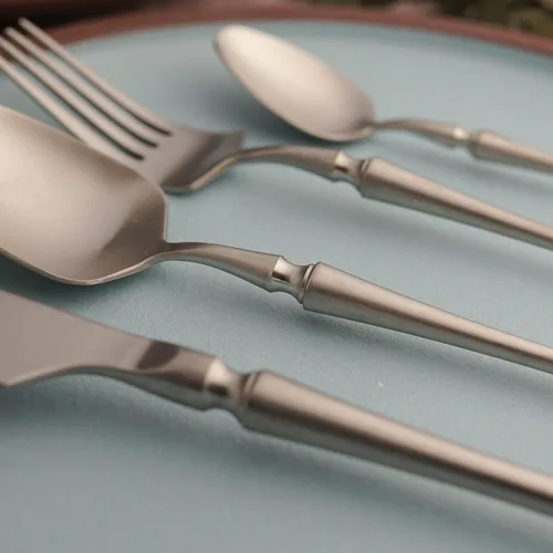 Нож столовый 22,9 см матовый цвет серебро PVD 1920-Silvery P.L. [12]