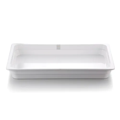 Гастроемкость 1/1 h65 мм пластик меламин 524*323*65 мм 9 л White P.L. Proff Cuisine