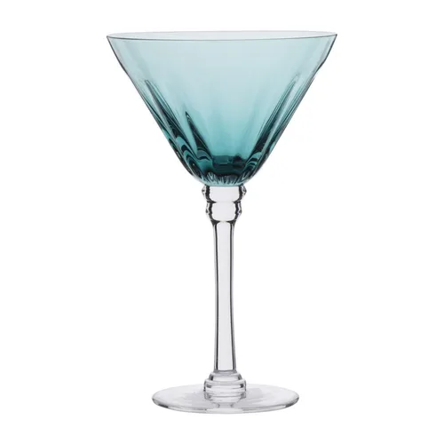 Рюмка коктейльная 350 мл Мартини голубая "Azure" d 12,5 см h19,5 см P.L. - BarWare [4]