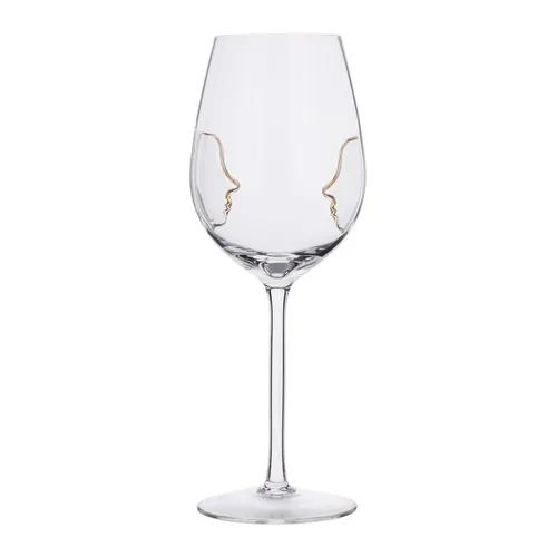 Бокал для вина 560 мл Face to Face декор d 8,9/6,5 см h24,8 см P.L. - BarWare [4]