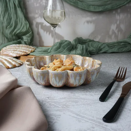 Салатник  650 мл d 20,5 см h5 см Pearl Shell Frutti di Mare P.L. [4]