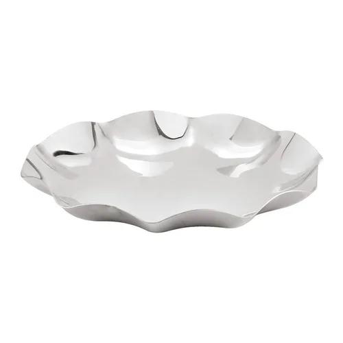 Блюдо круглое d 27,5 см рифл. край нерж. P.L. Proff Cuisine